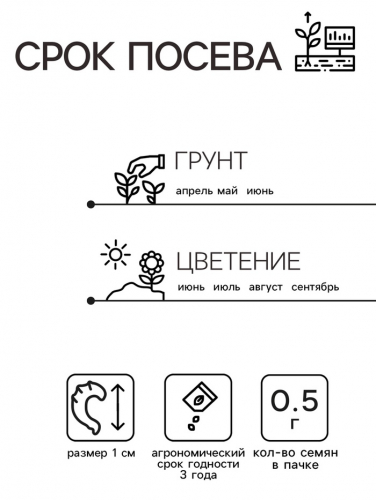 Семена  цветов Календула 
