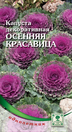 Капуста Декоративная Осенняя красавица*  0,2г Новинка 22-23!