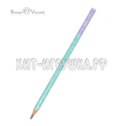 Карандаш чгр HB ArtGraphix Zefir. Зефирные животные Единорог и радуга Bruno Visconti 21-0049/12, 21-0049/12