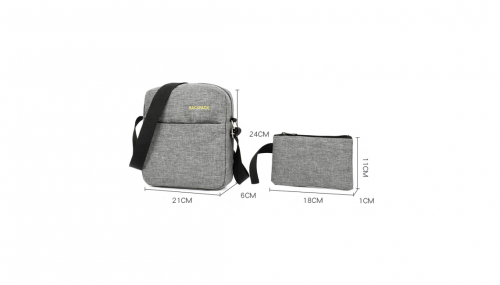 L9018-1 черн Комплект сумок мужской (43x31x14)