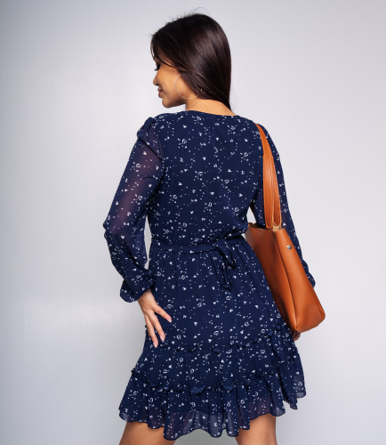 Ст.цена 1310руб.Платье #БШ2014 (1), тёмно-синий