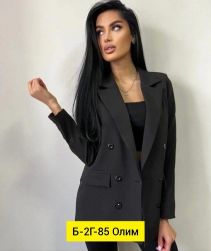 Женский пиджак черный