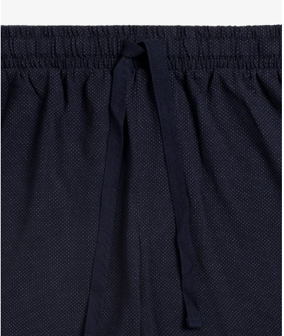 Мужская пижама Atlantic, 1 шт. в уп., хлопок, голубая + темно-синяя, NMP-371