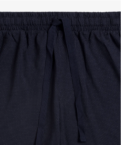 Мужская пижама Atlantic, 1 шт. в уп., хлопок, темно-синяя + темно-синяя, NMP-371