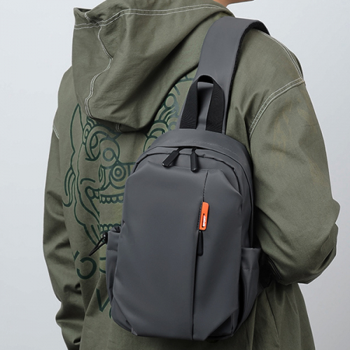 Рюкзак с 1 лямкой. 88021 grey