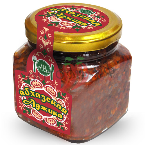HiFood Приправа Аджика Абхазская 410гр (упак*8)
