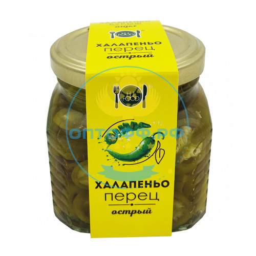 HiFood Перец острый Халапеньо 250гр (упак*40)