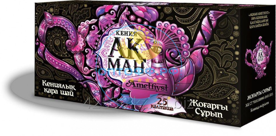 Чай Акман Аметист 25 пак (кор*48)/