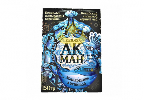 Чай Акман ALMAZ 150 гр. лист кен. (кор*40)/