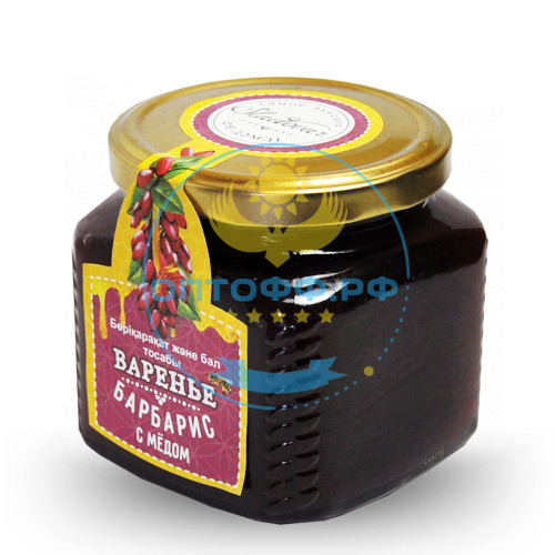 Sladovar Варенье БАРБАРИС с Медом 510гр (упак*8)