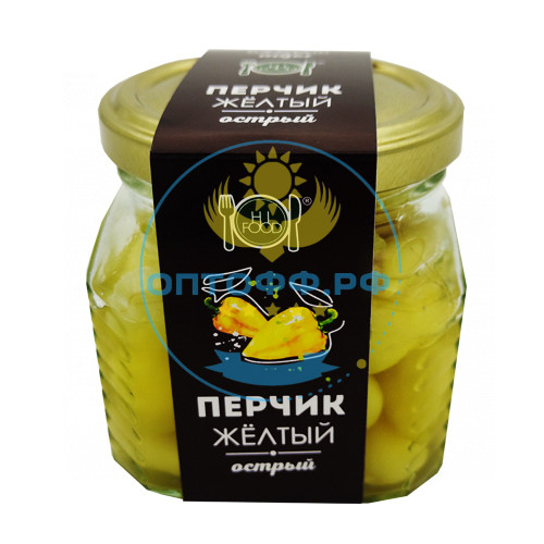 HiFood Перчики острые желтые 250гр (упак*40)