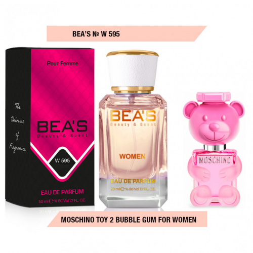 Парфюм Beas 50 ml W 595 Moschino Toy 2 Bubble Gum for women