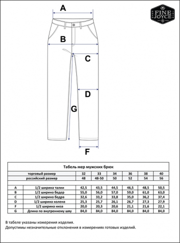 Брюки лен F111-0855 deep grey