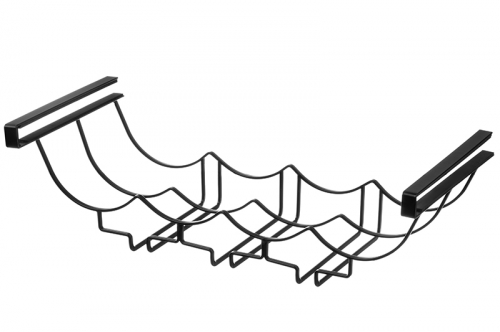 Держатель для винных бутылок и бокалов подвесной 47*22*14 см 
