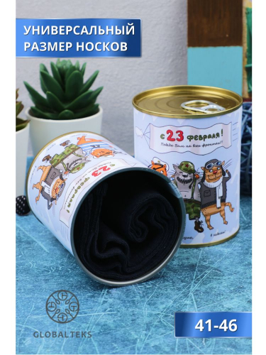 Носки мужские GL739 (банка)