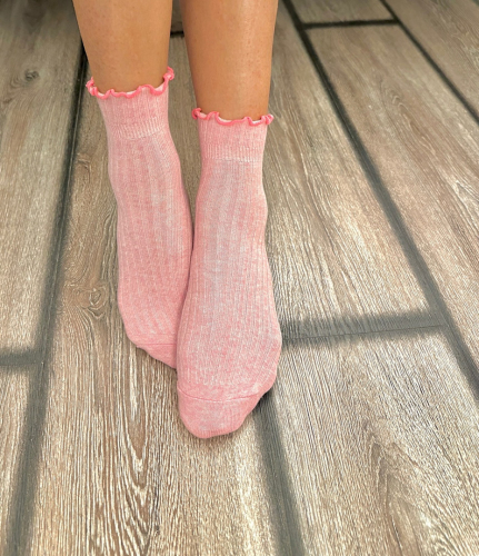 носки розовые