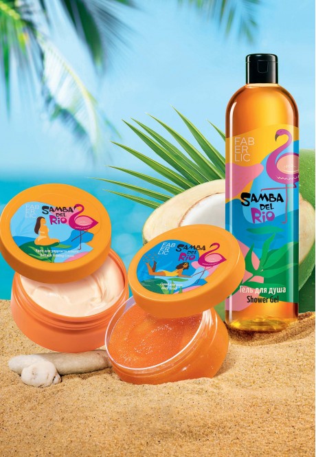 Крем для упругости ягодиц «Пляж» Samba del Rio