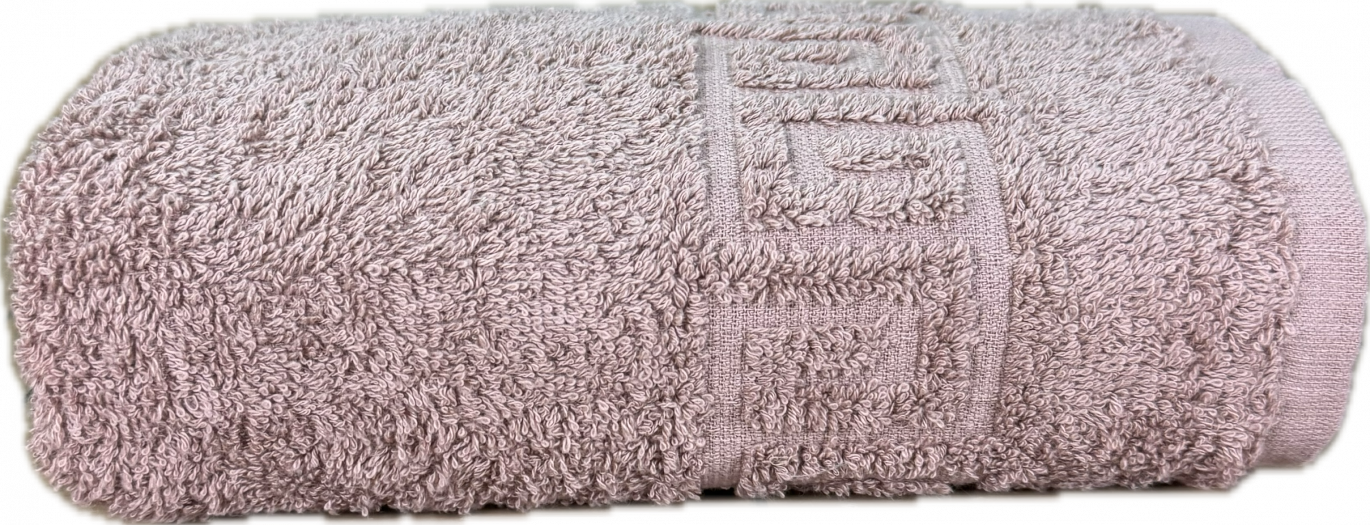 Полотенце махровое АШХАБАД - беж - какао р-р 50х90