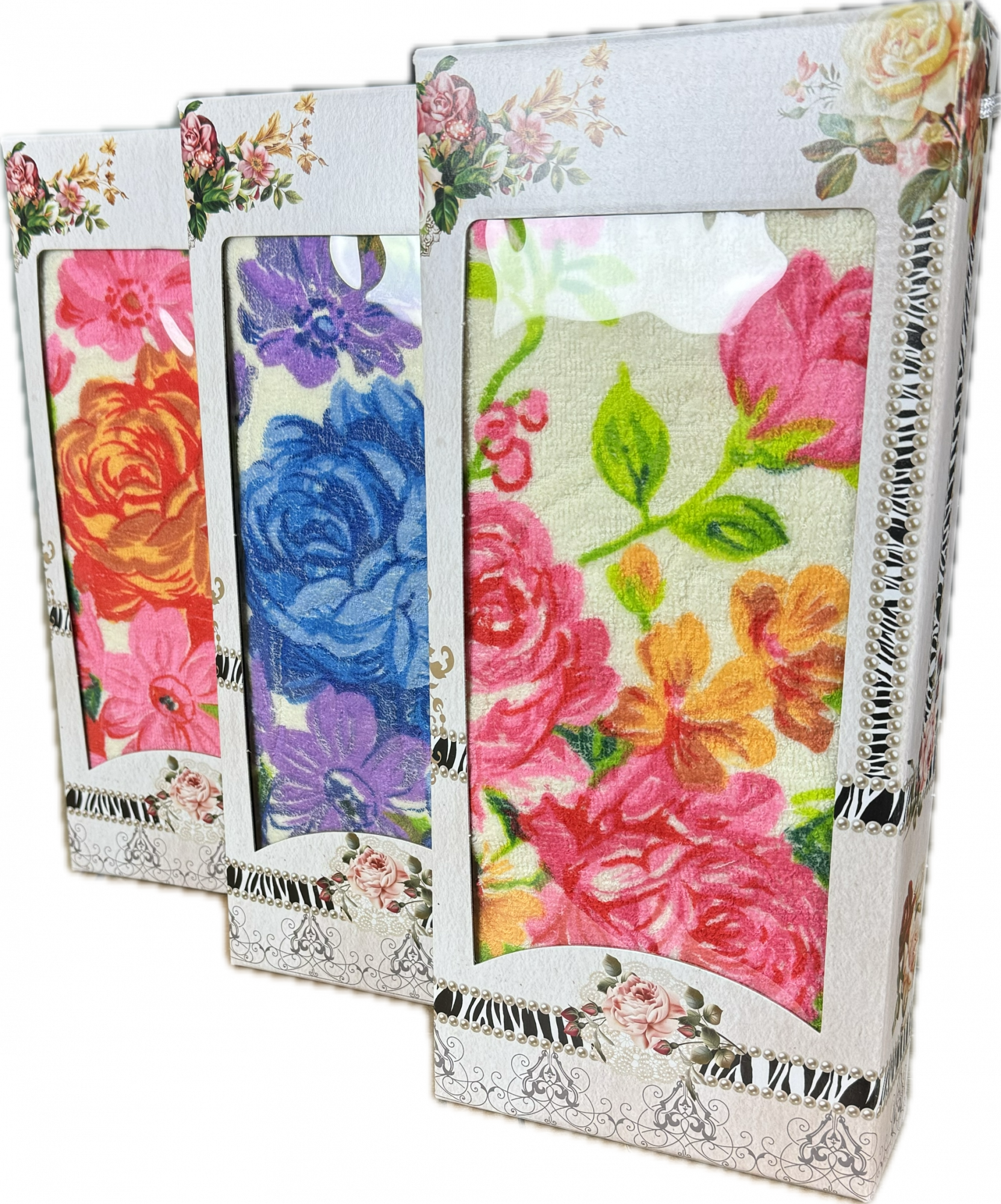 Полотенце махровое в подарочной коробке В ДЕНЬ 8 МАРТА 1 пр р-р 70х140