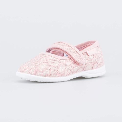 розовый туфли малодетская Текстиль
