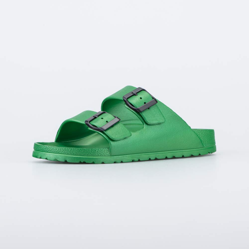 зеленый туфли пляжные школьно-подростковые полимерн.мат.