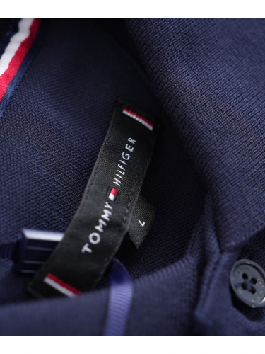 Поло мужское TOMMY HILFIGER 2212 синий