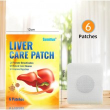Пластырь для ухода за печенью Sumifun, 6 шт.