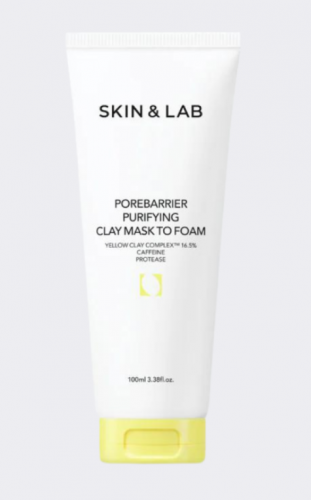 Маска-пенка для умывания SKIN&LAB Porebarrier Purifying Clay Mask to Foam 100ml