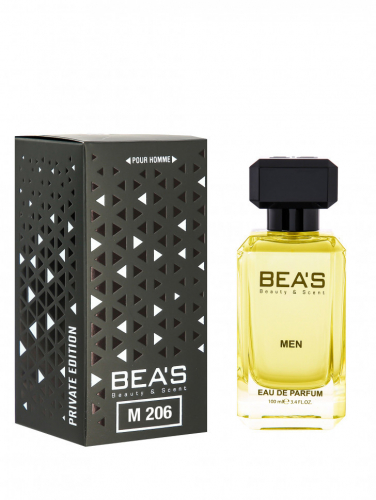 Парфюм Beas 100 ml M 206 Lacoste L.12.12. White Blanc men