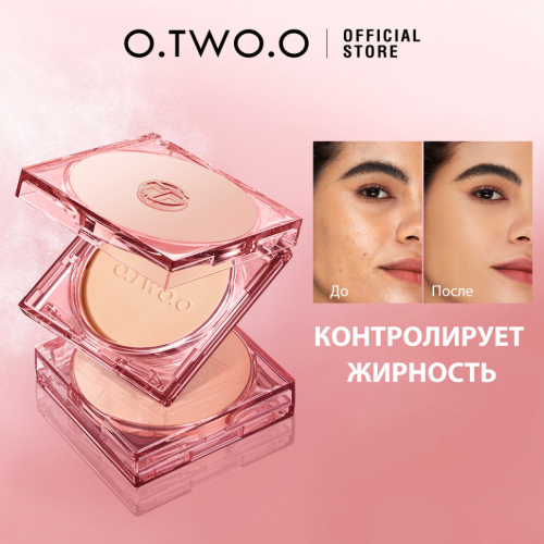 Пудра O.TWO.O Mist Mirror Locking Powder 12 g. Warm Nude 03 Арт: SC055