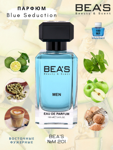 Парфюм Beas 100 ml M 201 Antonio Banderas Blue Seduction men