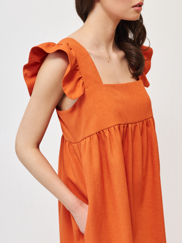 Платье (ШЮ310-5) Оранжевый