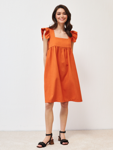 Платье (ШЮ310-5) Оранжевый