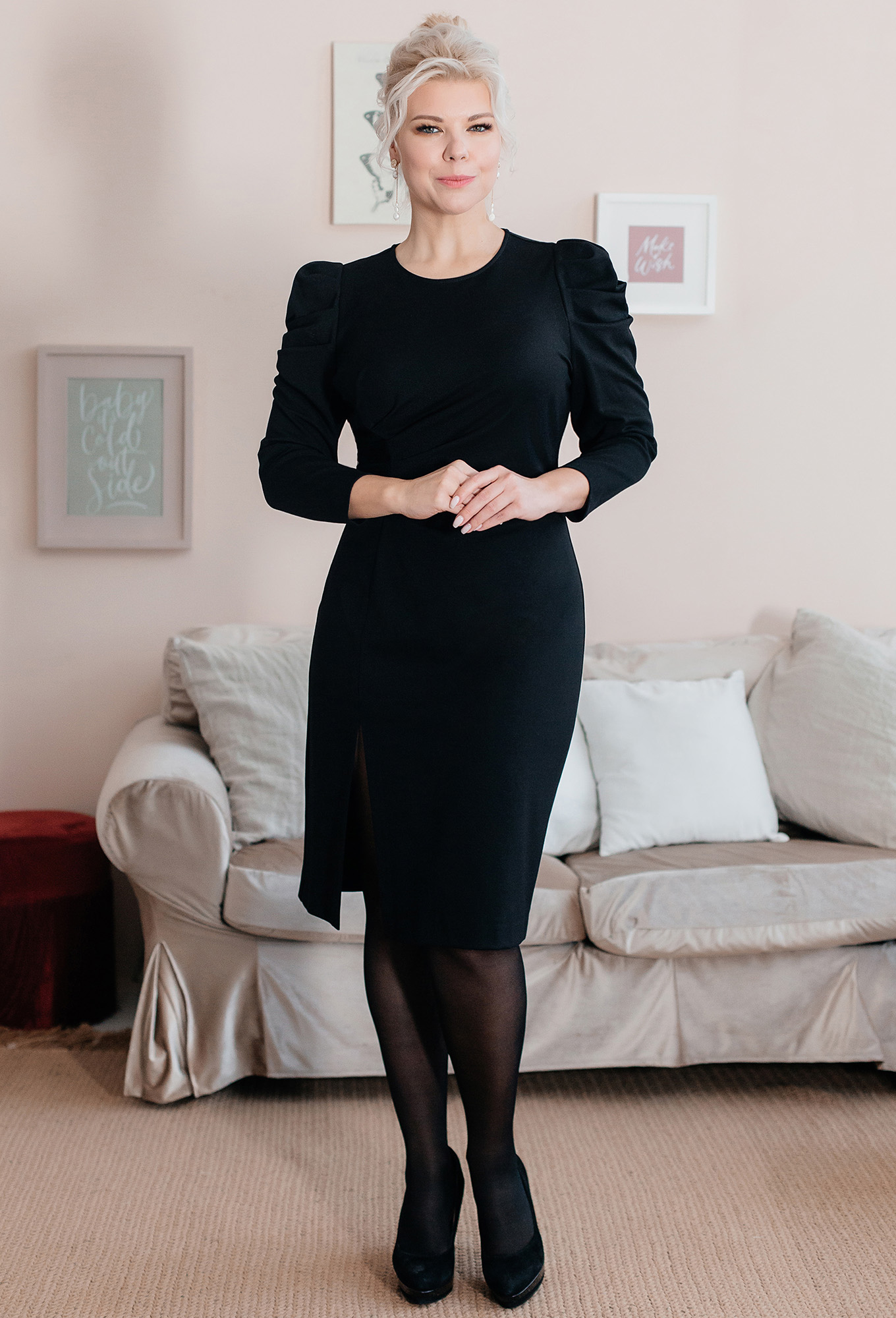 ст. цена2499руб.! Платье ASV 2344 черный