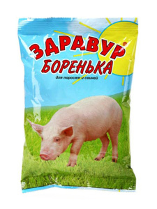 Ваше хозяйство Здравур Боренька для поросят и свиней, (600 гр)