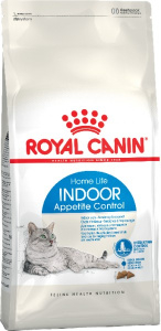Royal Canin Indoor Appetite Control, Сухой корм для кошек в возрасте от 1 до 7 лет, живущих в помещении и склонных к перееданию, (2 кг)