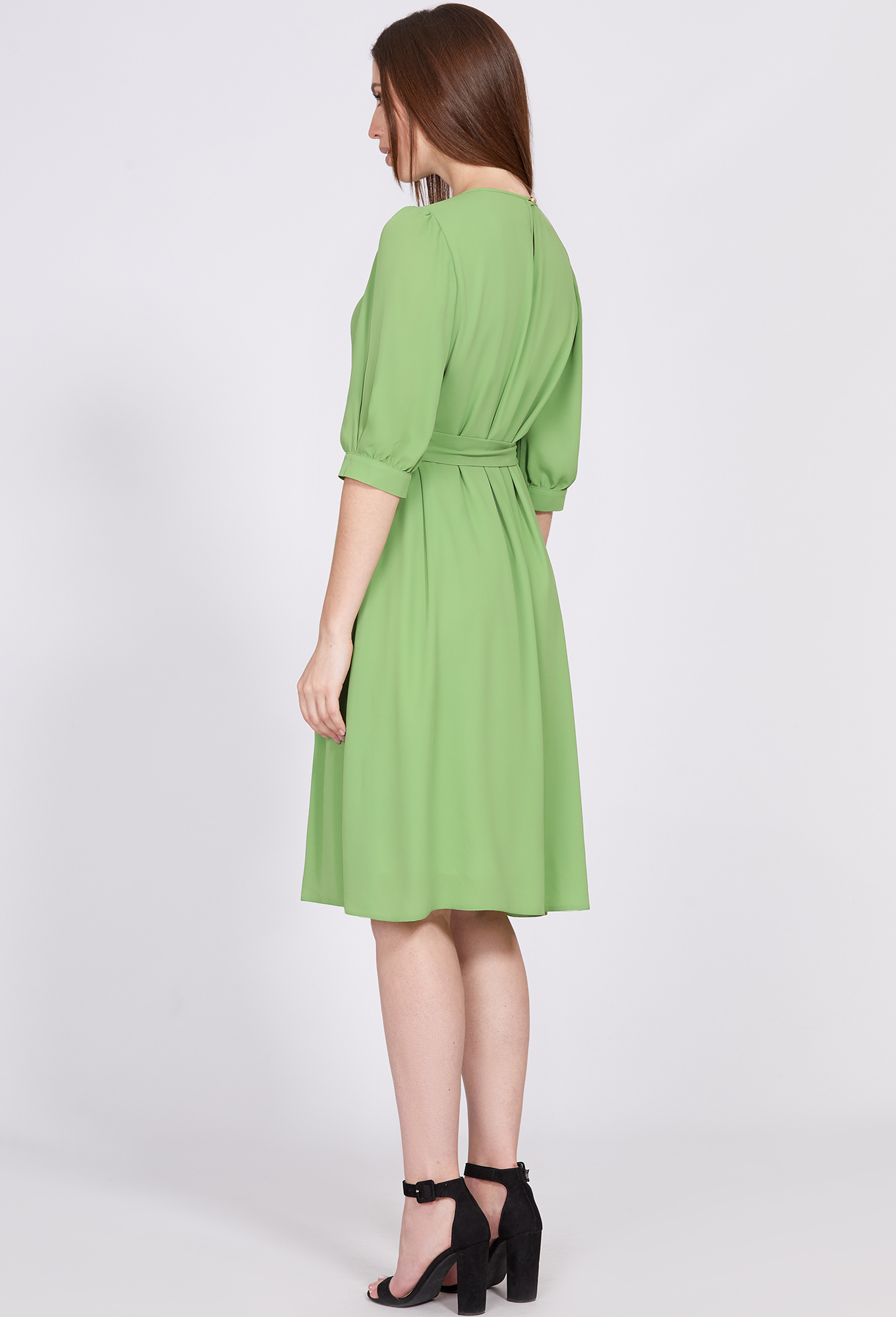 ст. цена1999руб.! Платье Solei 4742 салат