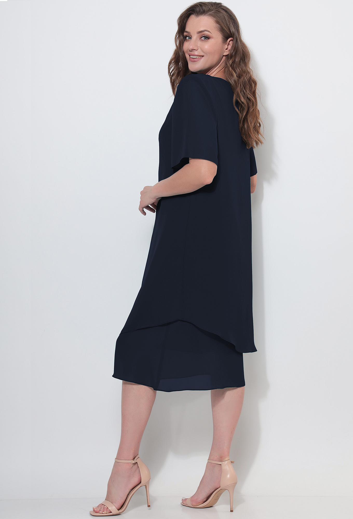 ст. цена2199руб.! Платье Lenata 11746 синий