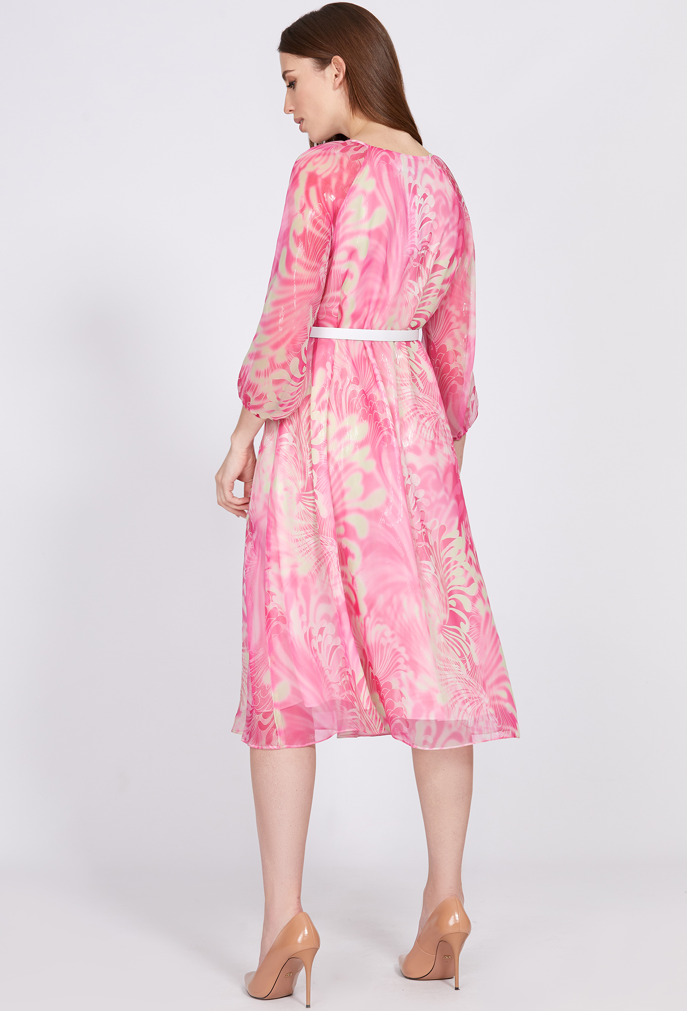 ст. цена2499руб.! Платье Solei 4735 розовый