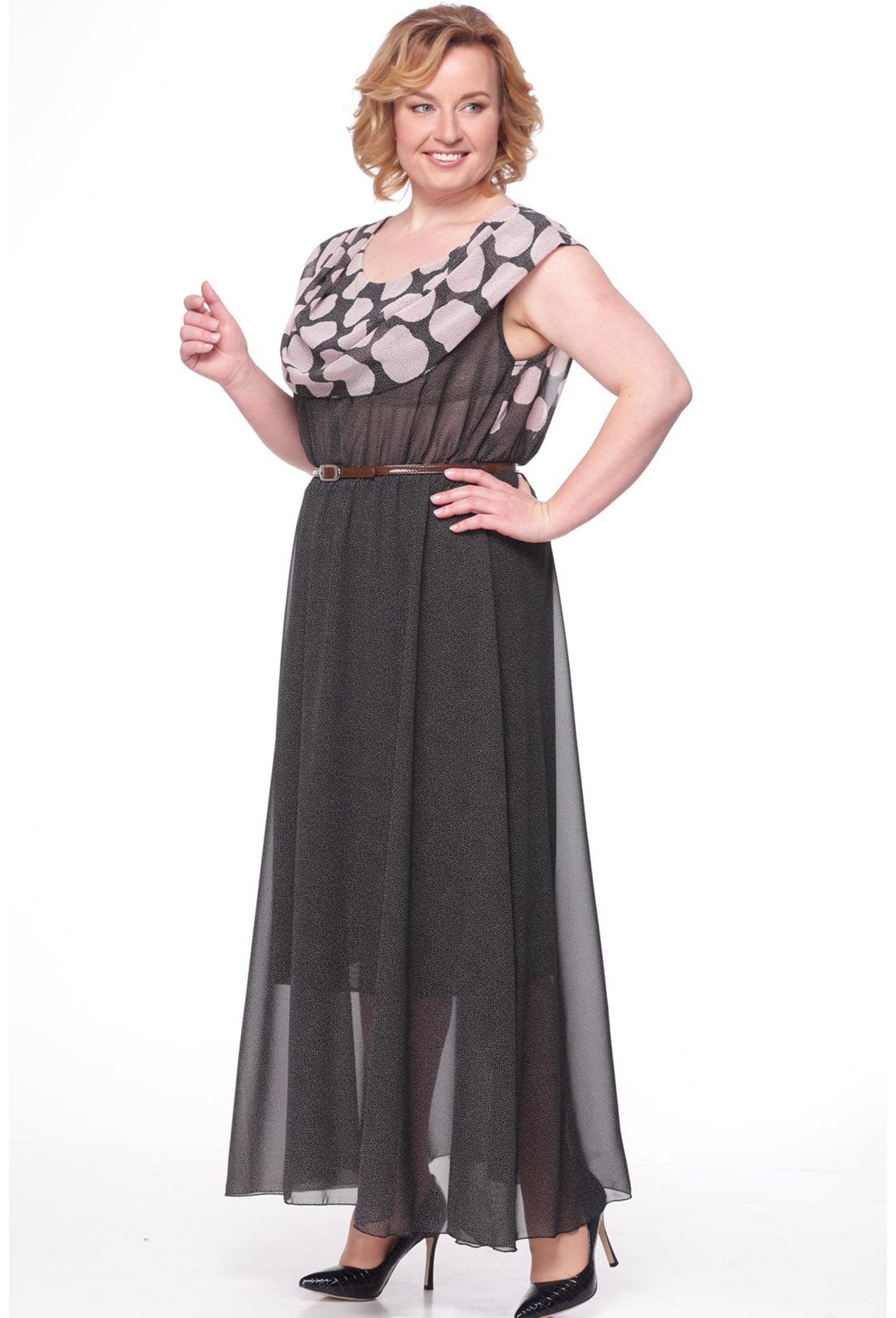 ст. цена1799руб.! Платье Michel Chic 668 черный