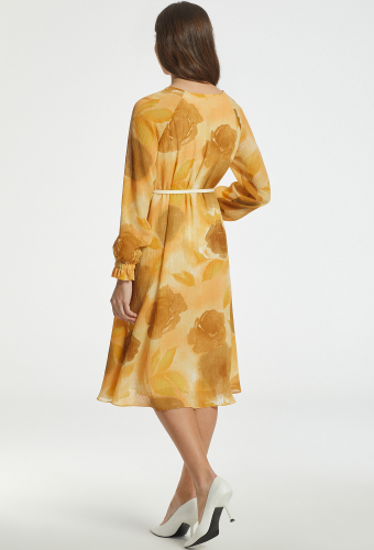 Платье Bazalini 4627 желтый цветы