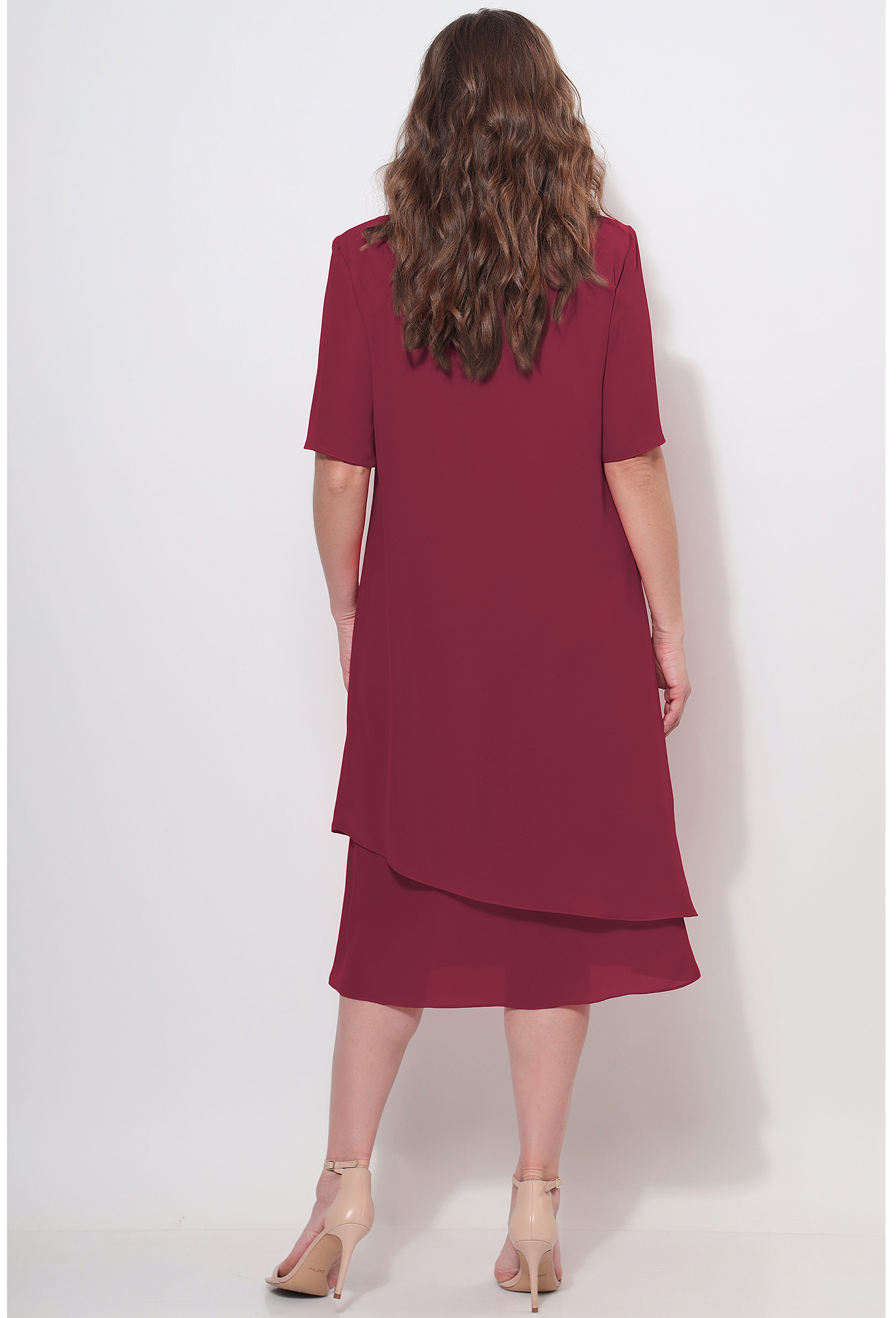 ст. цена2199руб.! Платье Lenata 11746 бордо