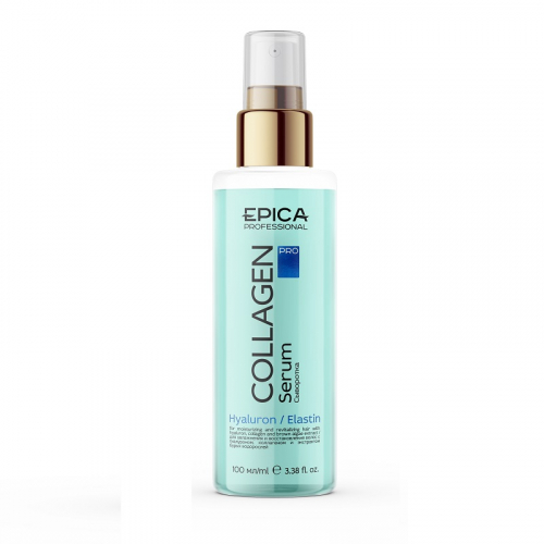EPICA Collagen PRO Увлажняющая и восстанавливающая сыворотка для волос, 100 мл.