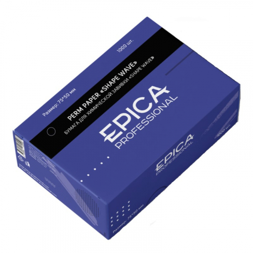 EPICA Бумага для химической завивки «Shape Wave» 75 мм.*50 мм., 1000 шт.
