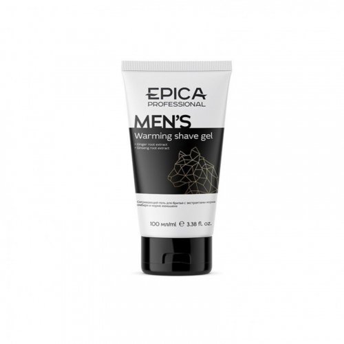 EPICA Men's Warming Shave Gel, Согревающий гель для бритья, 100 мл.