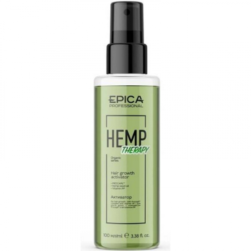 EPICA «Hemp therapy ORGANIC», Активатор роста волос с комплектом Procapil и витамином PP, 100 мл