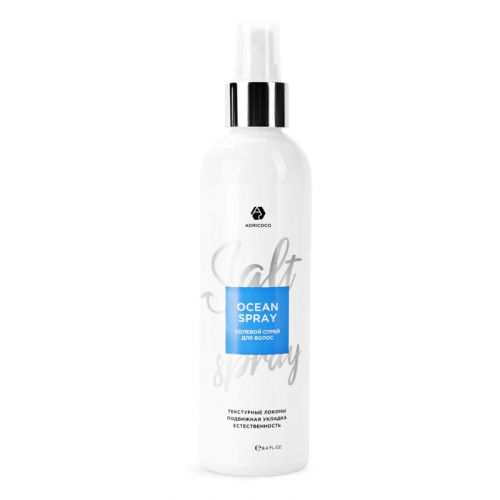Солевой спрей для волос Ocean Spray для естественной укладки с морской солью, 100 мл.