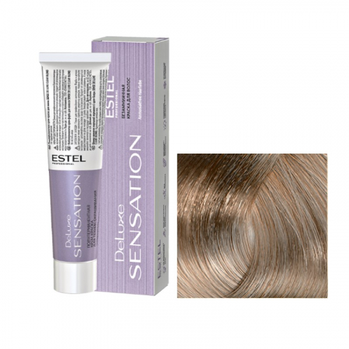 8/7 светло-русый коричневый, безаммиачная краска для волос Sensation De Luxe, 60 мл.