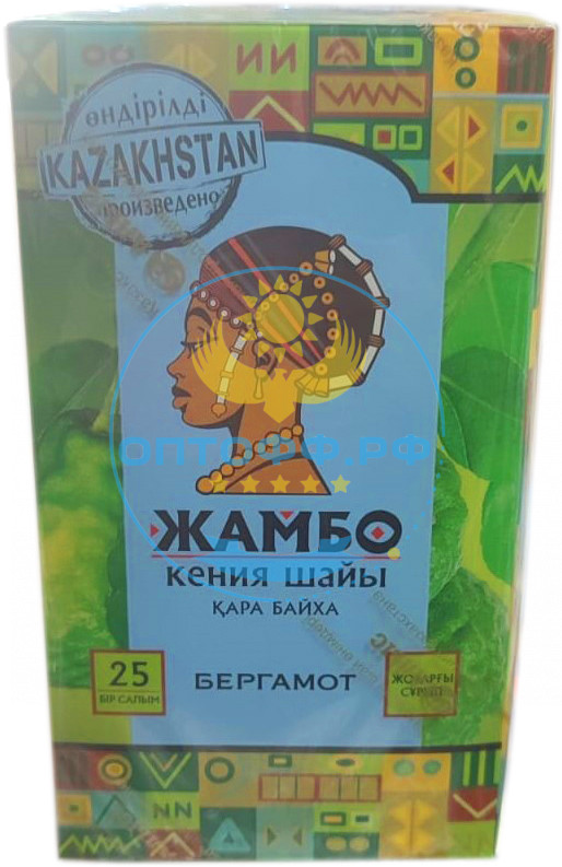 Чай Жамбо 25 пакетиков. с Бергамотом (кор*36)