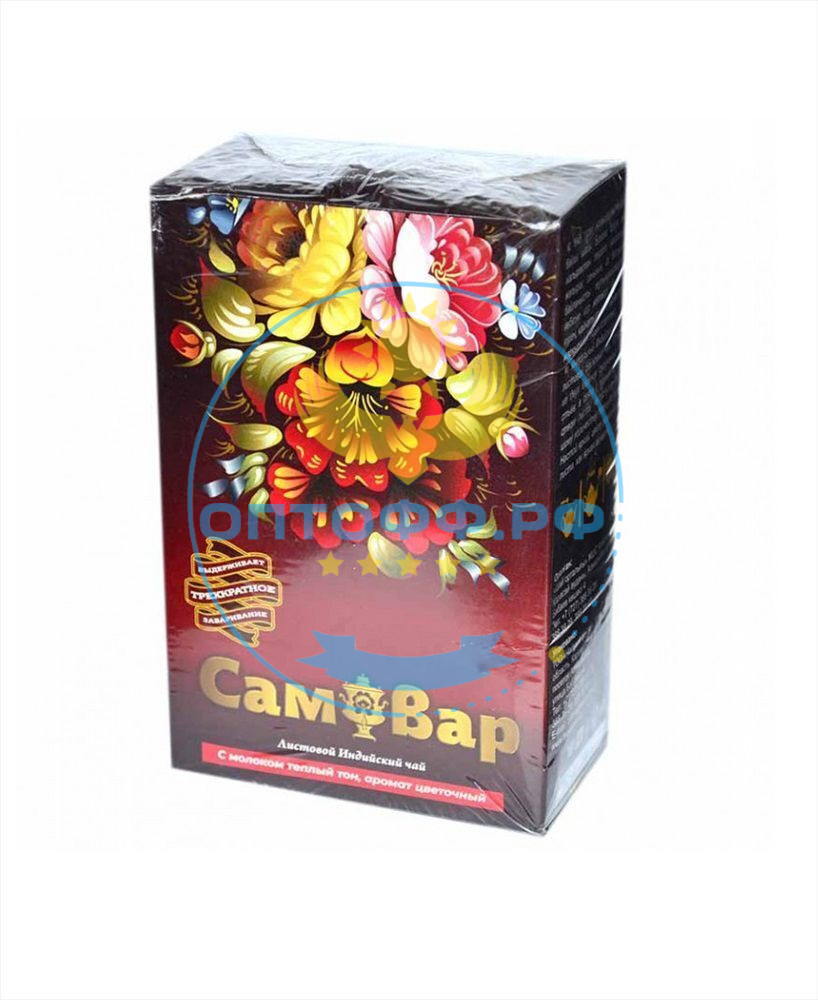 Чай Самовар 150 гр. листовой индийский (кор*40)